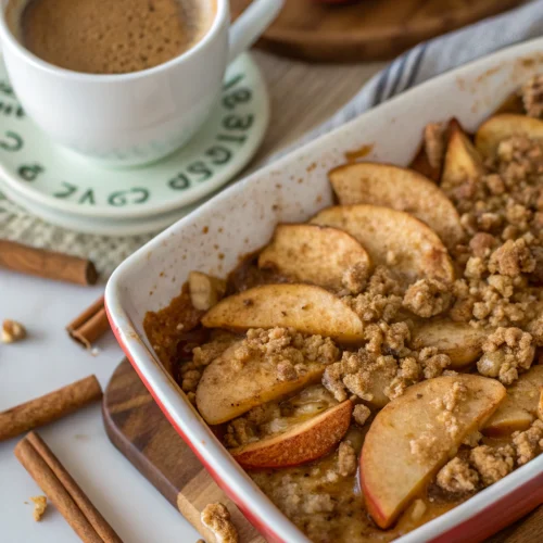 Chai Latte Apple Crisp 1