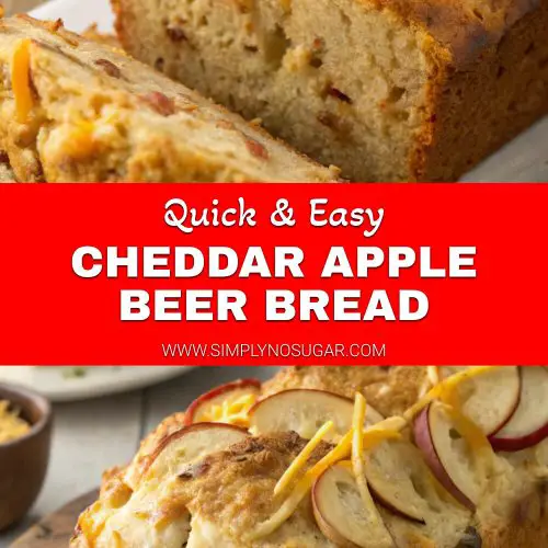 Cheddar Apple Beer Bread pinterest