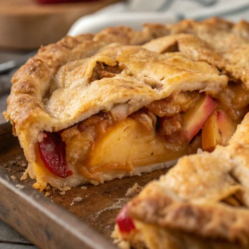 Cheddar Rye Crust Apple Pie 1