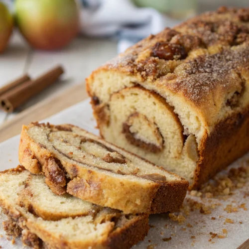 Cinnamon Swirl Apple Bread 1