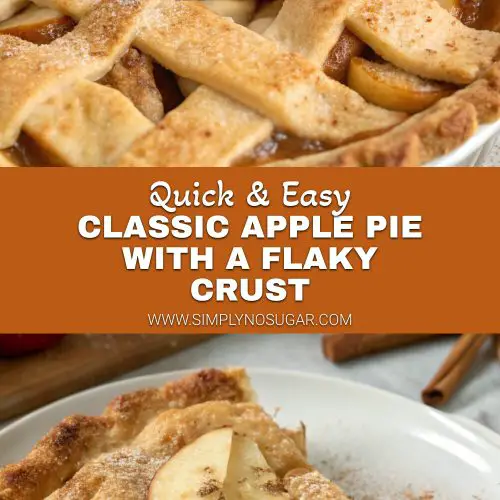 Classic Apple Pie with a Flaky Crust pinterest