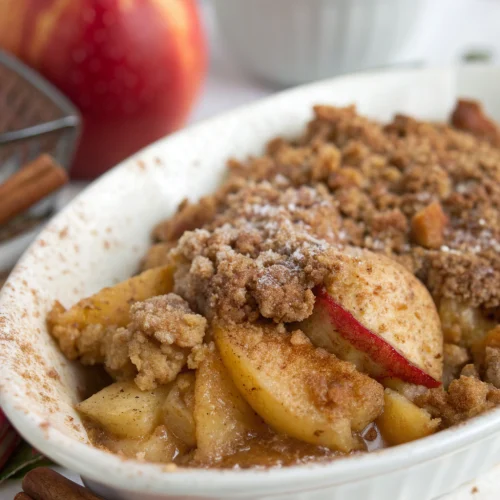 Cornmeal Streusel Apple Crisp 1