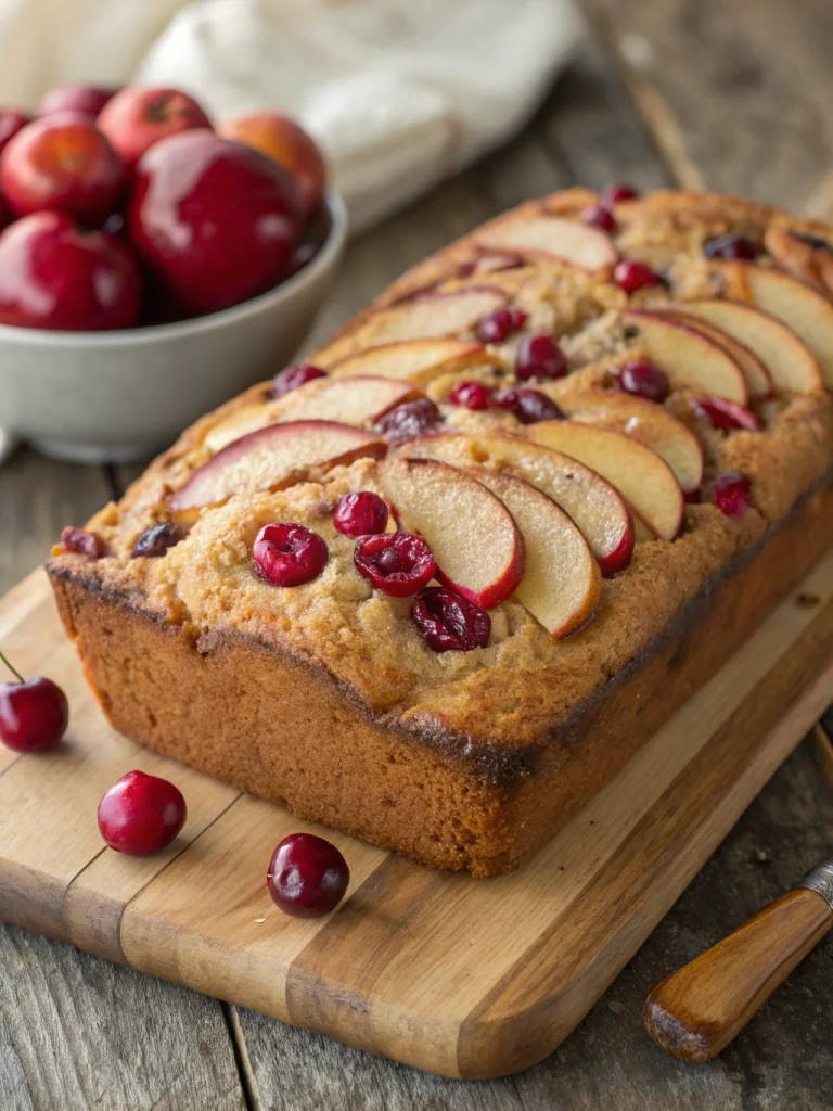 Cranberry Apple Bread
