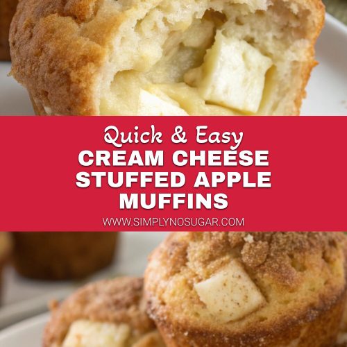 Cream Cheese Stuffed Apple Muffins pinterest
