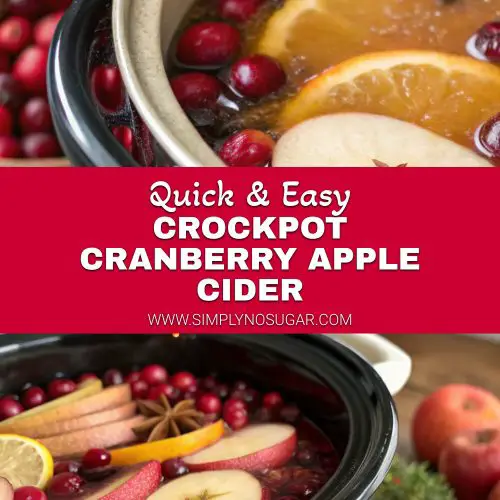 Crockpot Cranberry Apple Cider pinterest