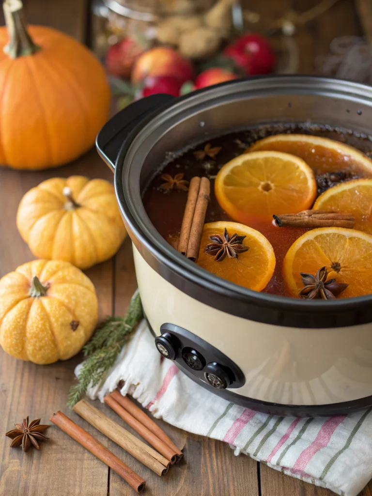 Crockpot Spiced Apple Cider