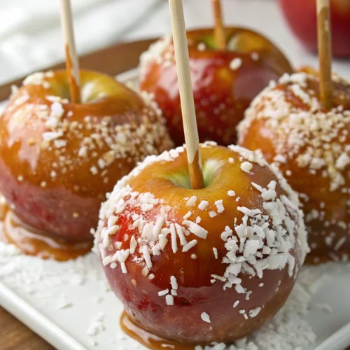 Dairy-Free Coconut Milk Caramel Apples 1