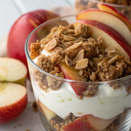 Deconstructed Apple Crisp Parfait 1