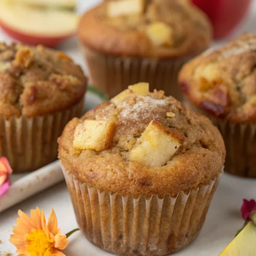 Earl Grey Infused Apple Muffins 1