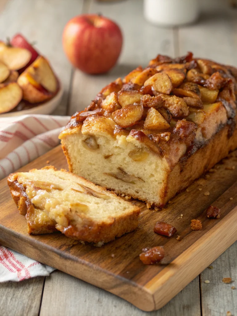 Easy Amish Apple Fritter Bread