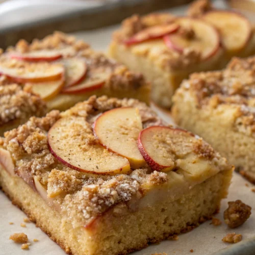 Easy Apple Sheet Cake 1