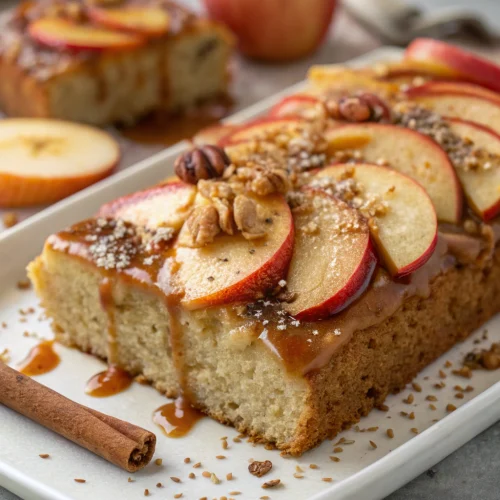 Easy Apple Sheet Cake 1