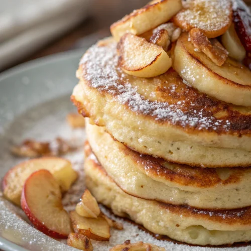 Fluffy German Apple Pancakes 1