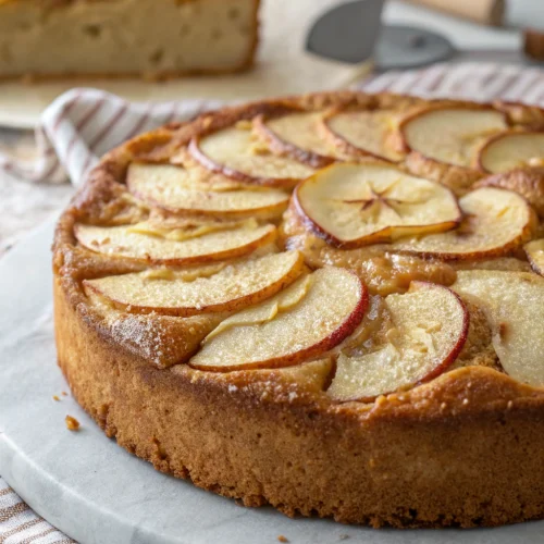 French Apple Cake 1