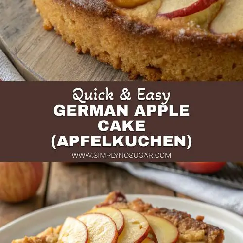 German Apple Cake (Apfelkuchen) pinterest