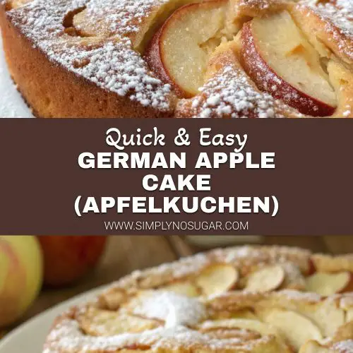 German Apple Cake (Apfelkuchen) pinterest