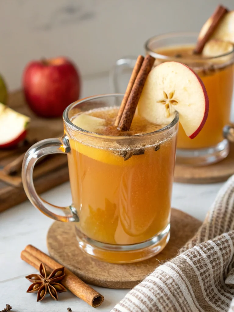 Ginger Turmeric Apple Cider Tonic