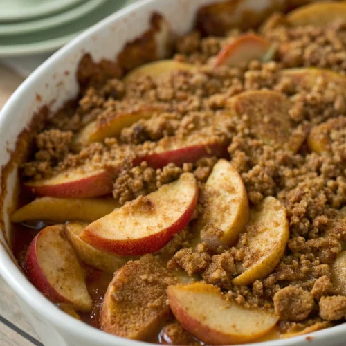Gingerbread Apple Crisp 1
