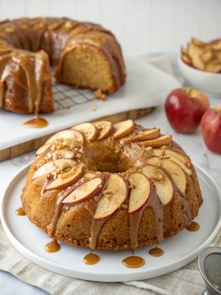 Gluten-Free Caramel Apple Cake