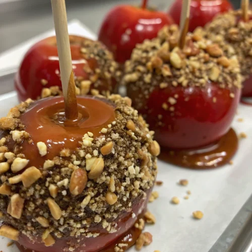 Gourmet Turtle Caramel Apples 1