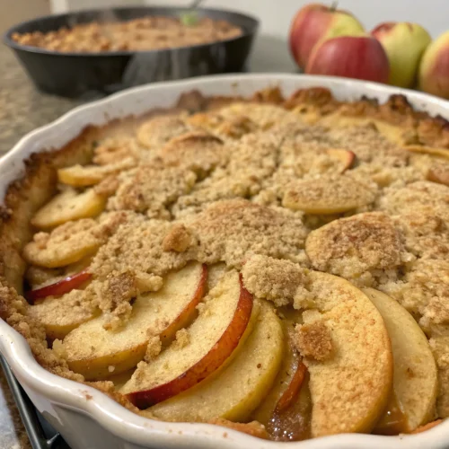 Grandma's Homemade Apple Cobbler 1