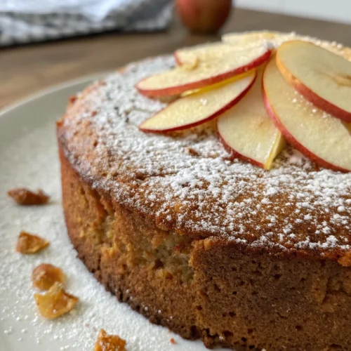 Healthy Applesauce Cake 1