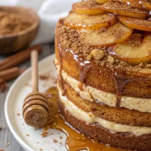 Honey Apple Cake 1