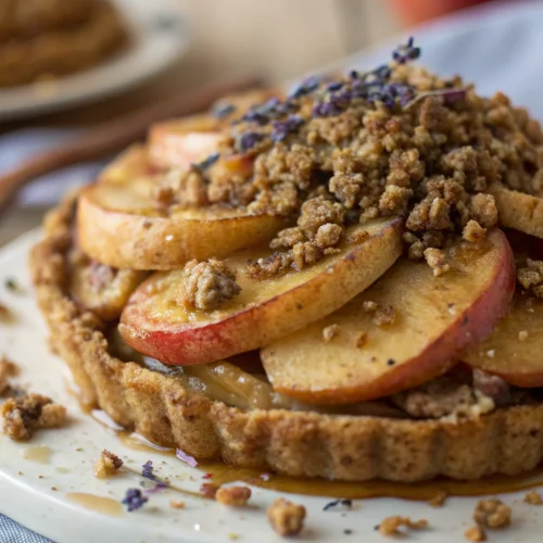 Honey Lavender Apple Crisp 1