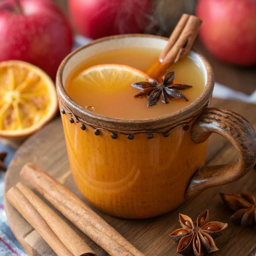 Hot Orange Spice Apple Cider 1