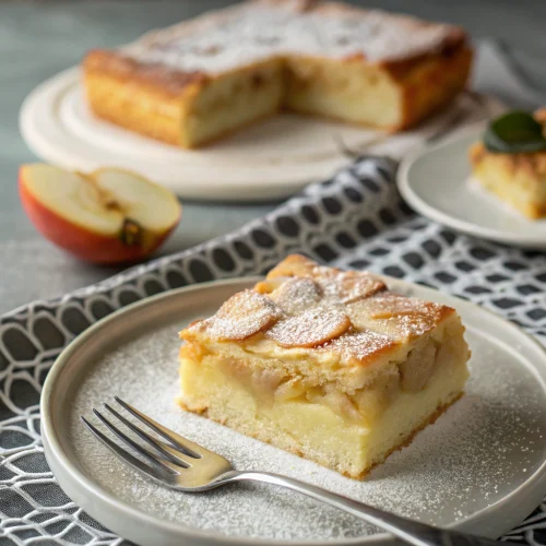 Invisible Apple Cake 1