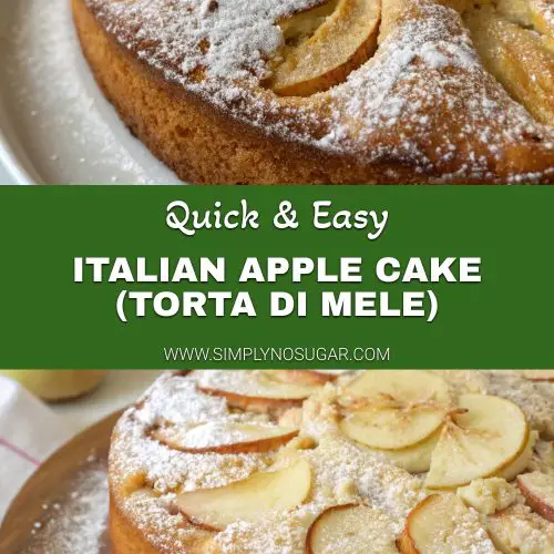 Italian Apple Cake (Torta di Mele) pinterest