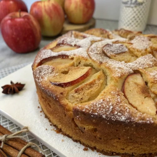 Jewish Apple Cake 1