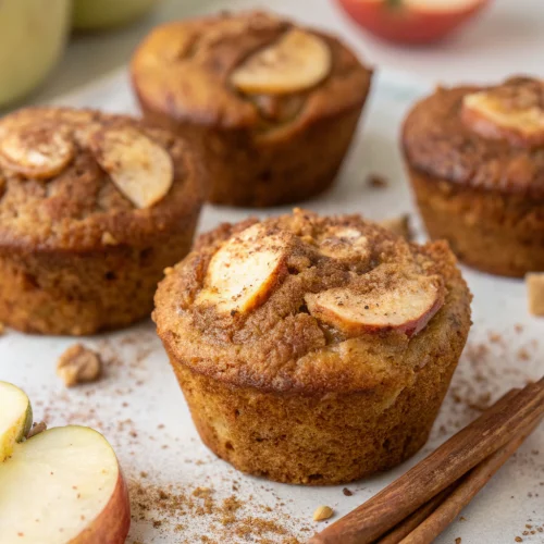 Keto Apple Spice Muffins 1