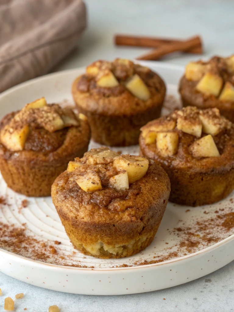 Keto Apple Spice Muffins