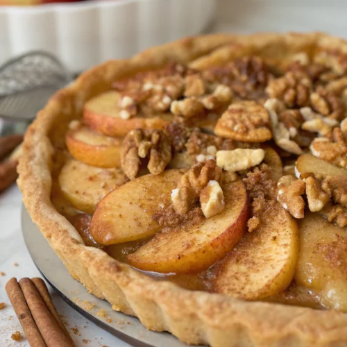 Maple Walnut Apple Pie 1