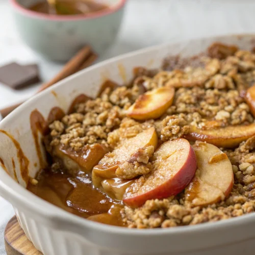 Miso Caramel Apple Crisp 1