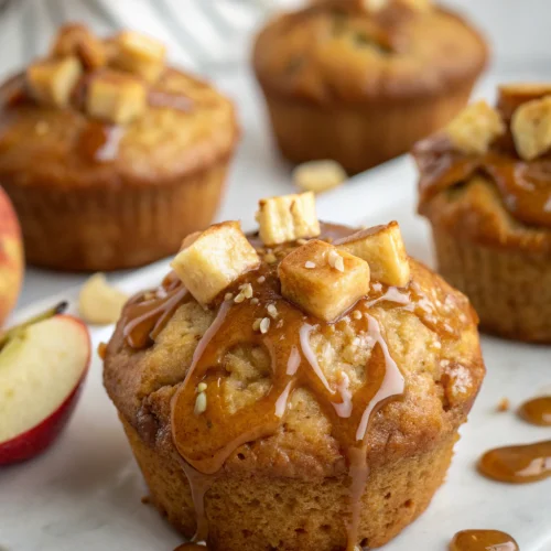 Miso Caramel Apple Muffins 1