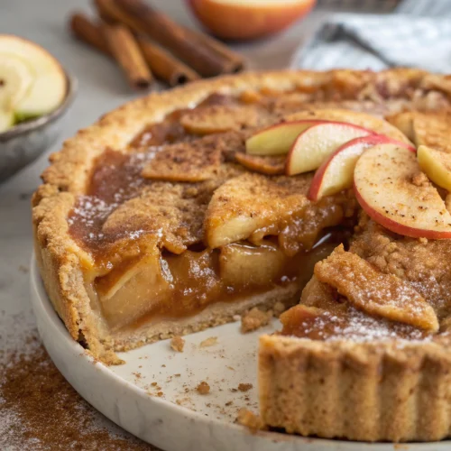 Miso Caramel Apple Pie 1