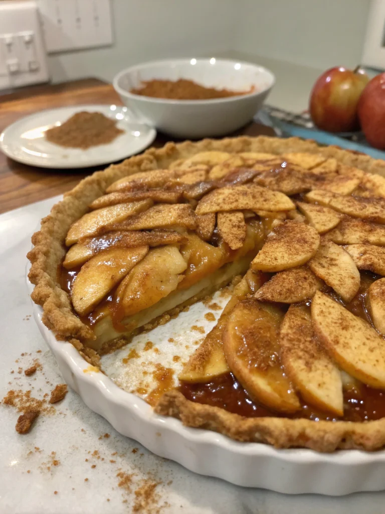 Miso Caramel Apple Pie