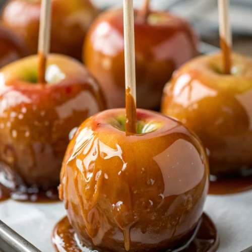 Miso Caramel Apples 1