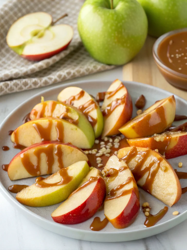 Miso Caramel Apples