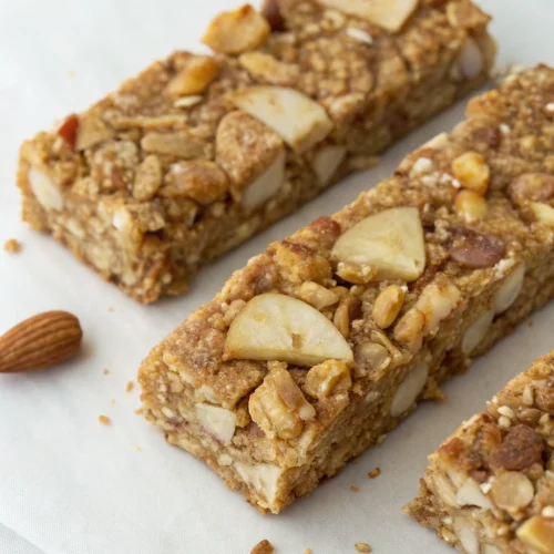 No-Bake Apple Granola Bars 1