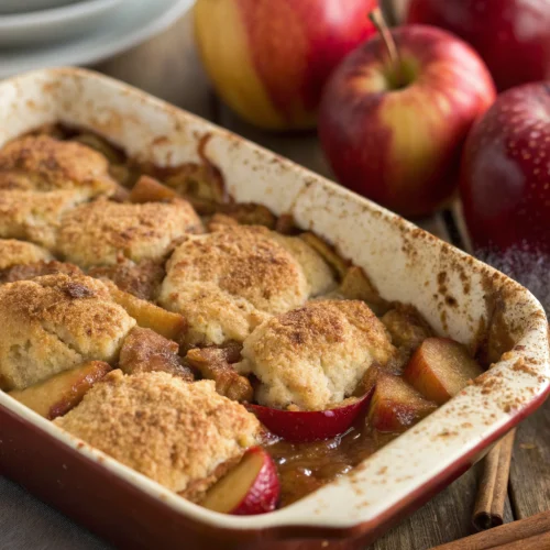 Old Fashioned Apple Cobbler 1