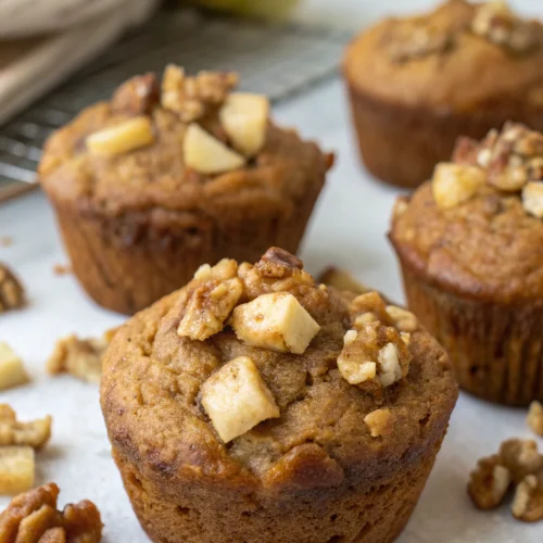 Paleo Apple Walnut Muffins 1
