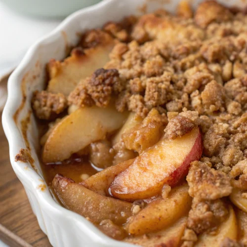 Pear Quince Apple Crisp 1