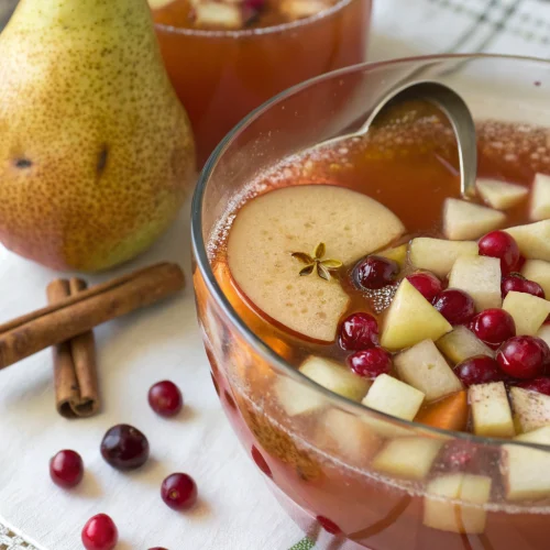 Pear and Apple Cider Punch 1