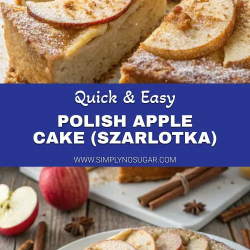 Polish Apple Cake (Szarlotka) pinterest