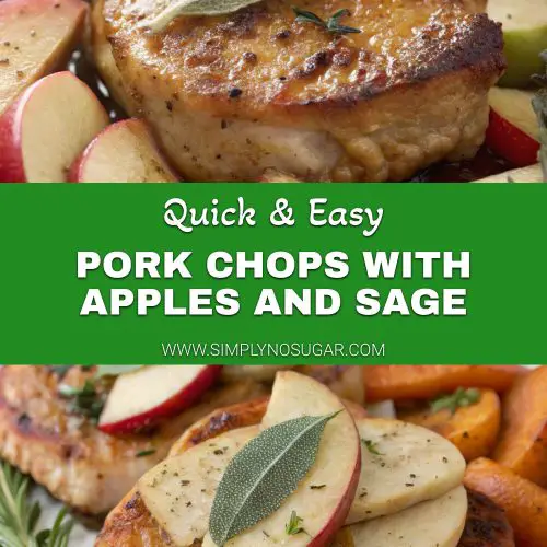 Pork Chops with Apples and Sage pinterest