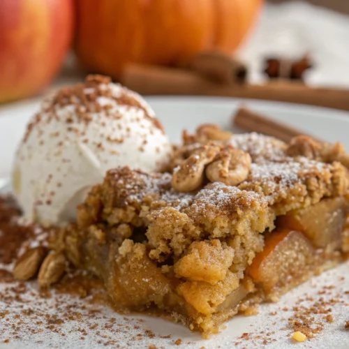 Pumpkin Spice Apple Crisp 1
