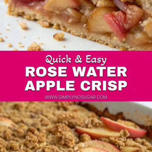 Rose Water Apple Crisp pinterest